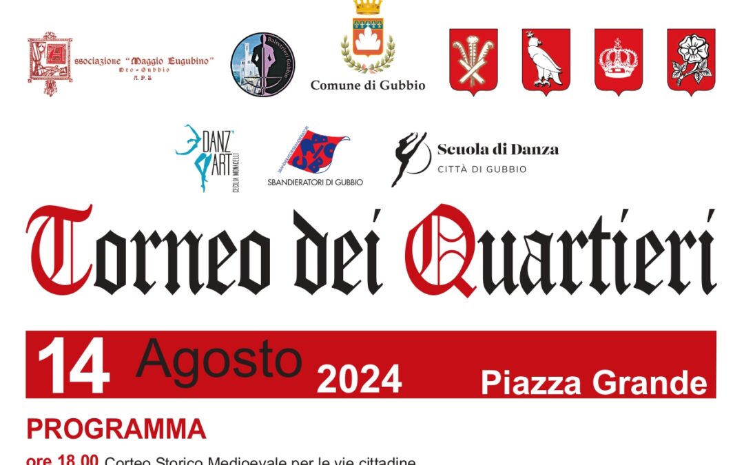 TORNEO DEI QUARTIERI 2024 -PROGRAMMA-